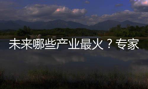 未来哪些产业最火？专家：低空经济将带来颠覆性发展｜大湾区科学论坛